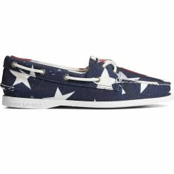 Sperry Top-Sider Men's Authentic Original™ Americana Boat Shoe Red/White/Blue