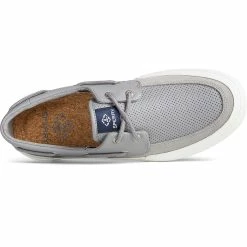 Sperry Top-Sider Men's SeaCycled™ Soletide 2-Eye Sneaker Grey -Sperry Top-Sider STS24851 TOP