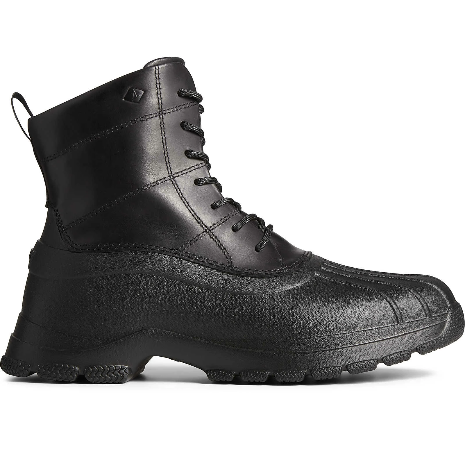 Sperry Top-Sider Men's Duck Float Lace Up Boot Black 3 Sperry Top-Sider Men's Duck Float Lace Up Boot Black