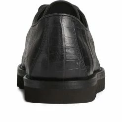 Sperry Top-Sider Men's Captain's Leather Oxford Black Croc -Sperry Top-Sider STS24887 90