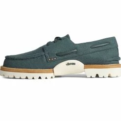 Sperry Top-Sider Men's SeaCycled™ Cloud Authentic Original™ 3-Eye Wool Boat Shoe Blue -Sperry Top-Sider STS24894 180