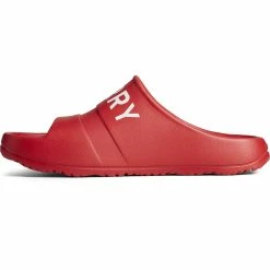 Sperry Top-Sider Men's Float Slide Logo Sandal Red -Sperry Top-Sider STS24901 180