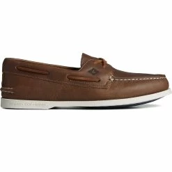 Sperry Top-Sider Men's Authentic Original™ Cross Lace Boat Shoe Tan