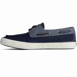 Sperry Top-Sider Men's SeaCycled™ Bahama II Gingham Sneaker Blue Multi -Sperry Top-Sider STS24982 180