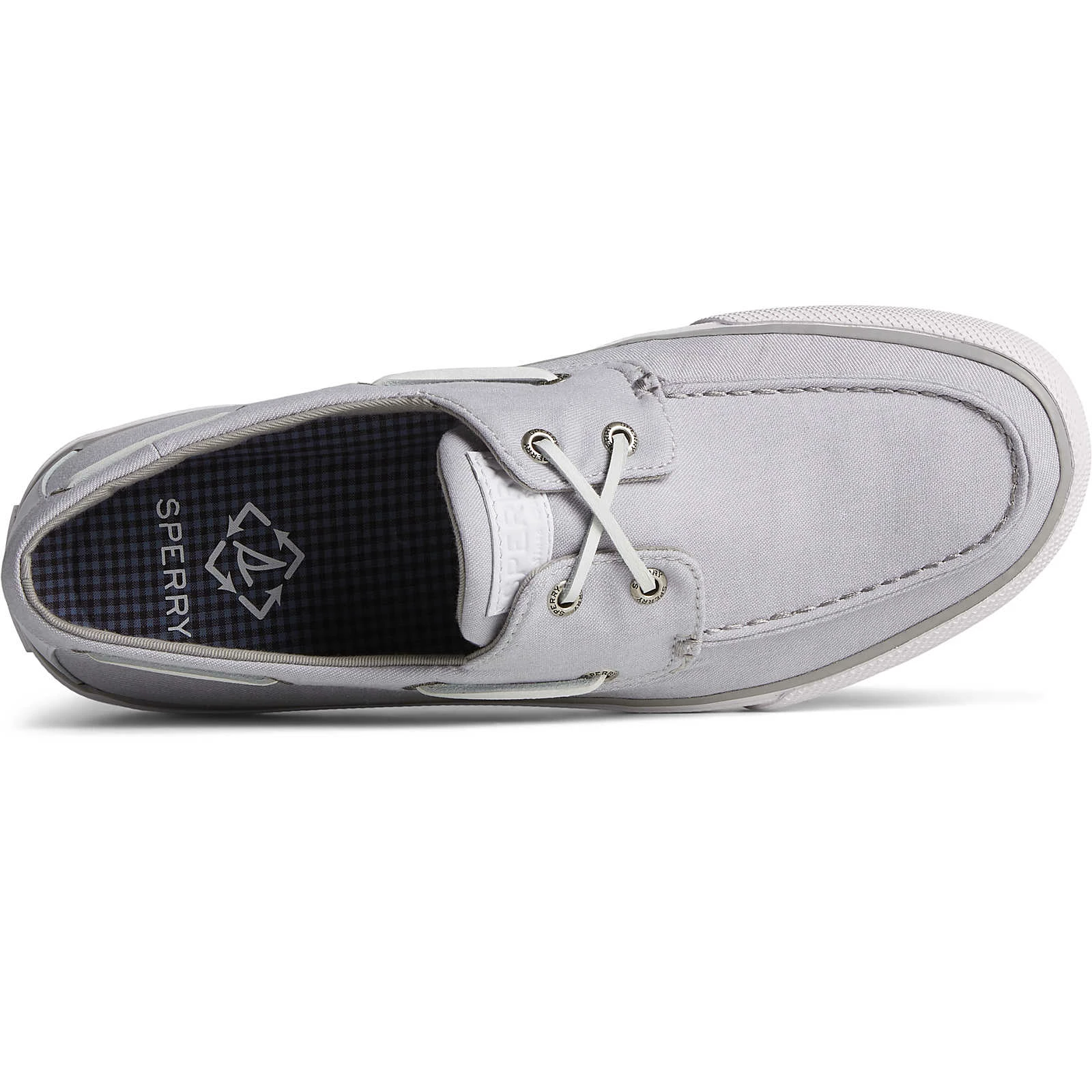 Sperry Top-Sider Men's SeaCycled™ Bahama II Twill Sneaker Grey 7 Sperry Top-Sider Men's SeaCycled™ Bahama II Twill Sneaker Grey - Image 5