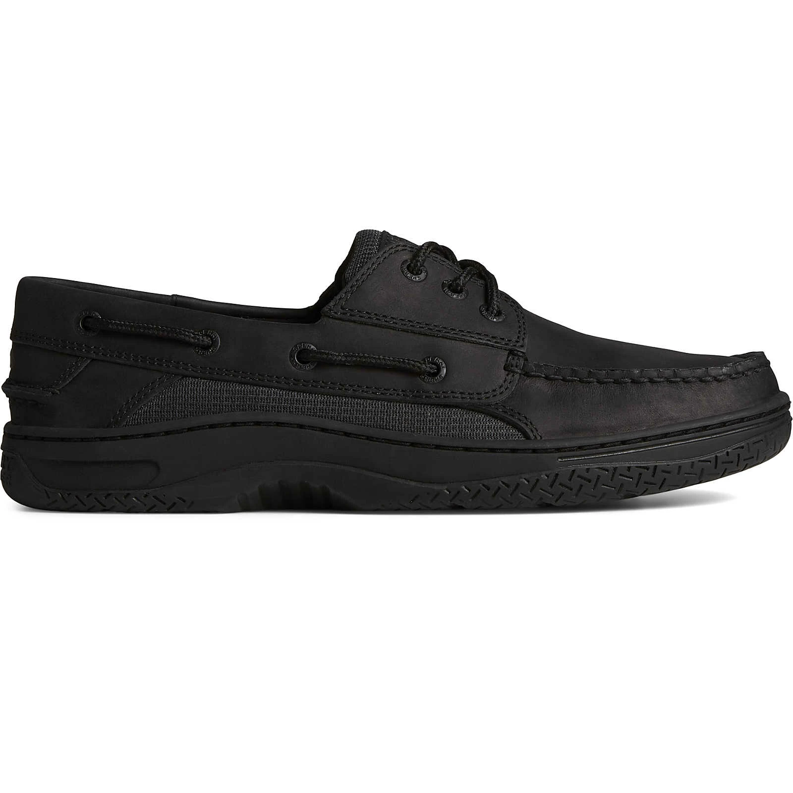Sperry Top-Sider Men's Billfish™ 3-Eye Leather Boat Shoe Black 3 Sperry Top-Sider Men's Billfish™ 3-Eye Leather Boat Shoe Black