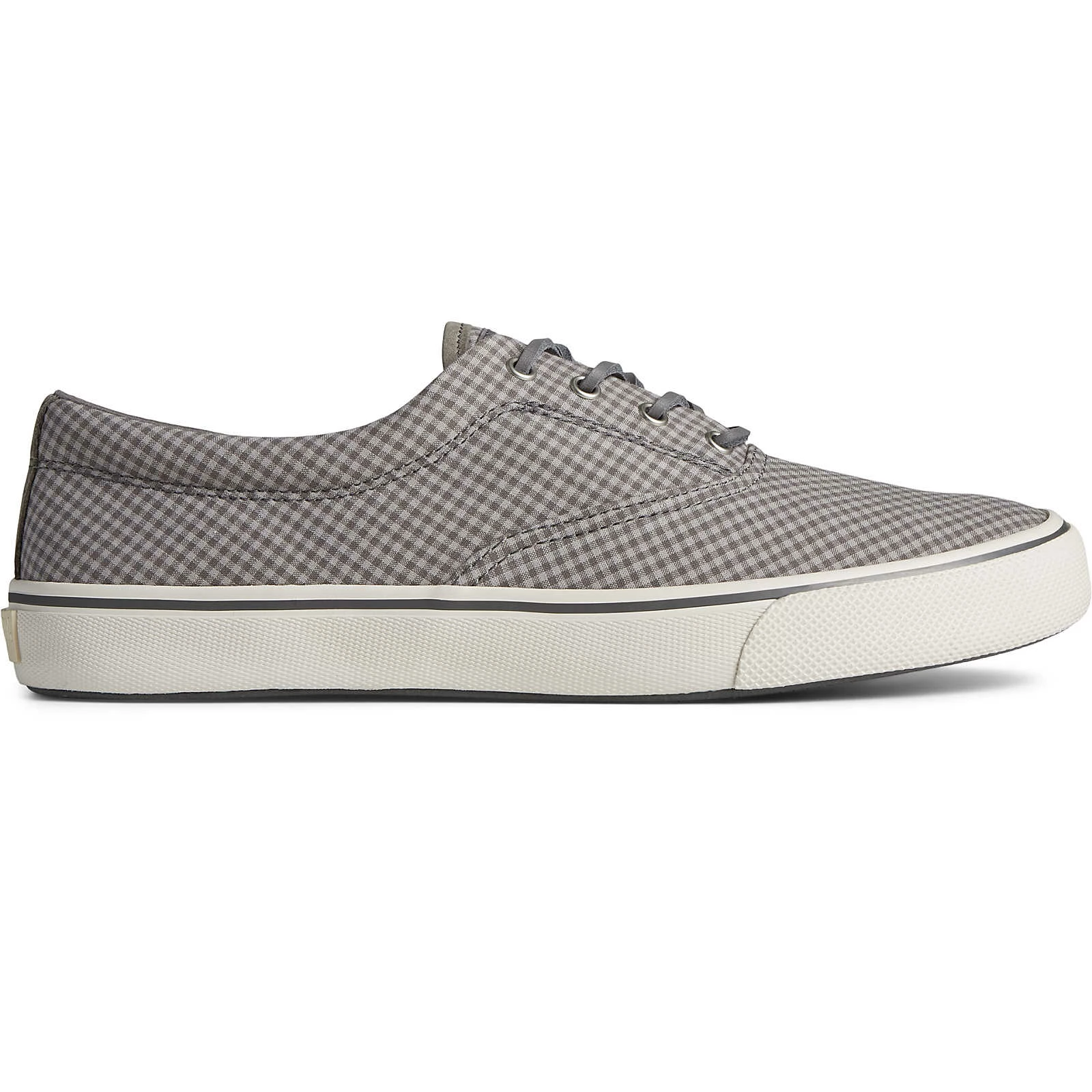 Sperry Top-Sider Men's SeaCycled™ Striper II CVO Gingham Sneaker Grey 3 Sperry Top-Sider Men's SeaCycled™ Striper II CVO Gingham Sneaker Grey