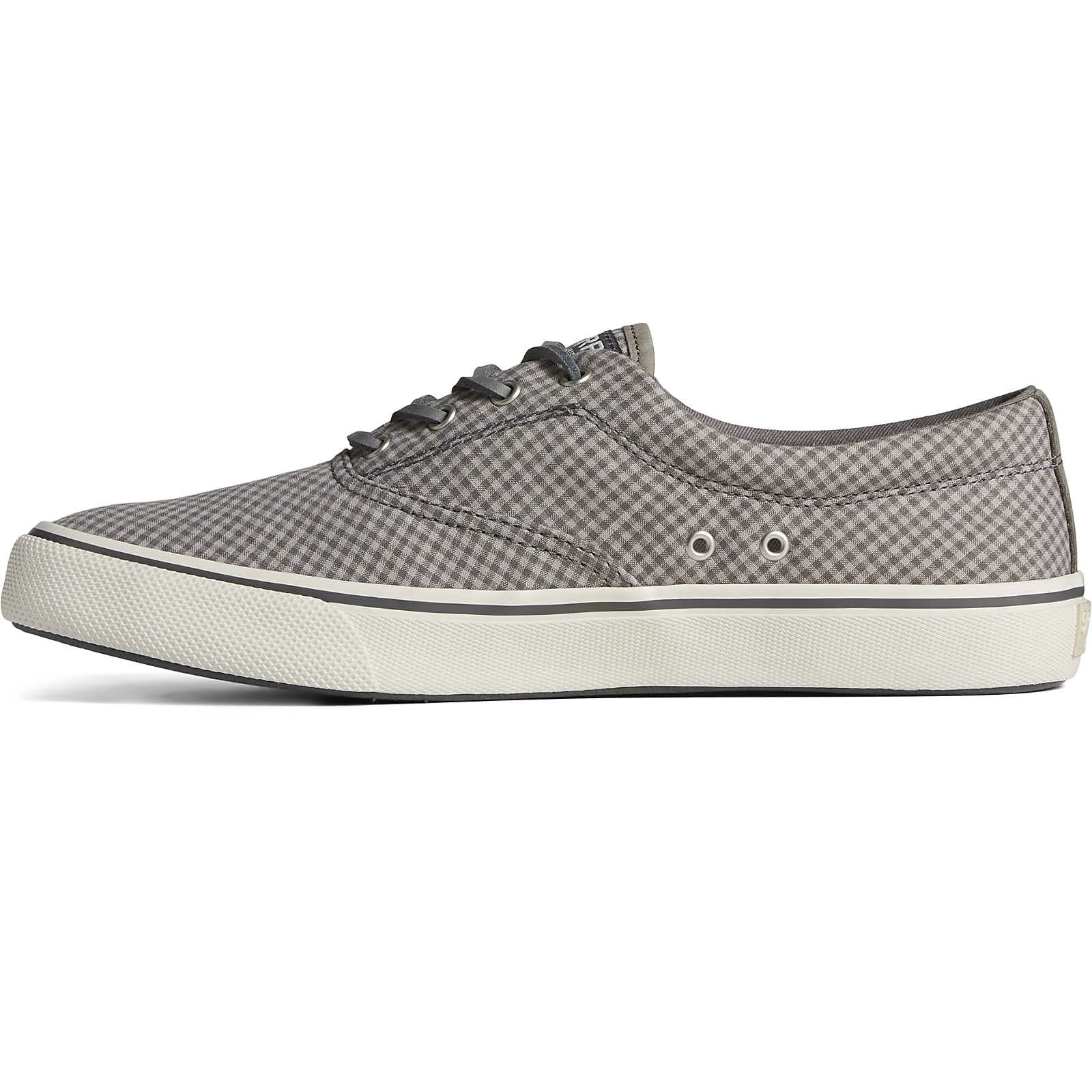 Sperry Top-Sider Men's SeaCycled™ Striper II CVO Gingham Sneaker Grey 6 Sperry Top-Sider Men's SeaCycled™ Striper II CVO Gingham Sneaker Grey - Image 4