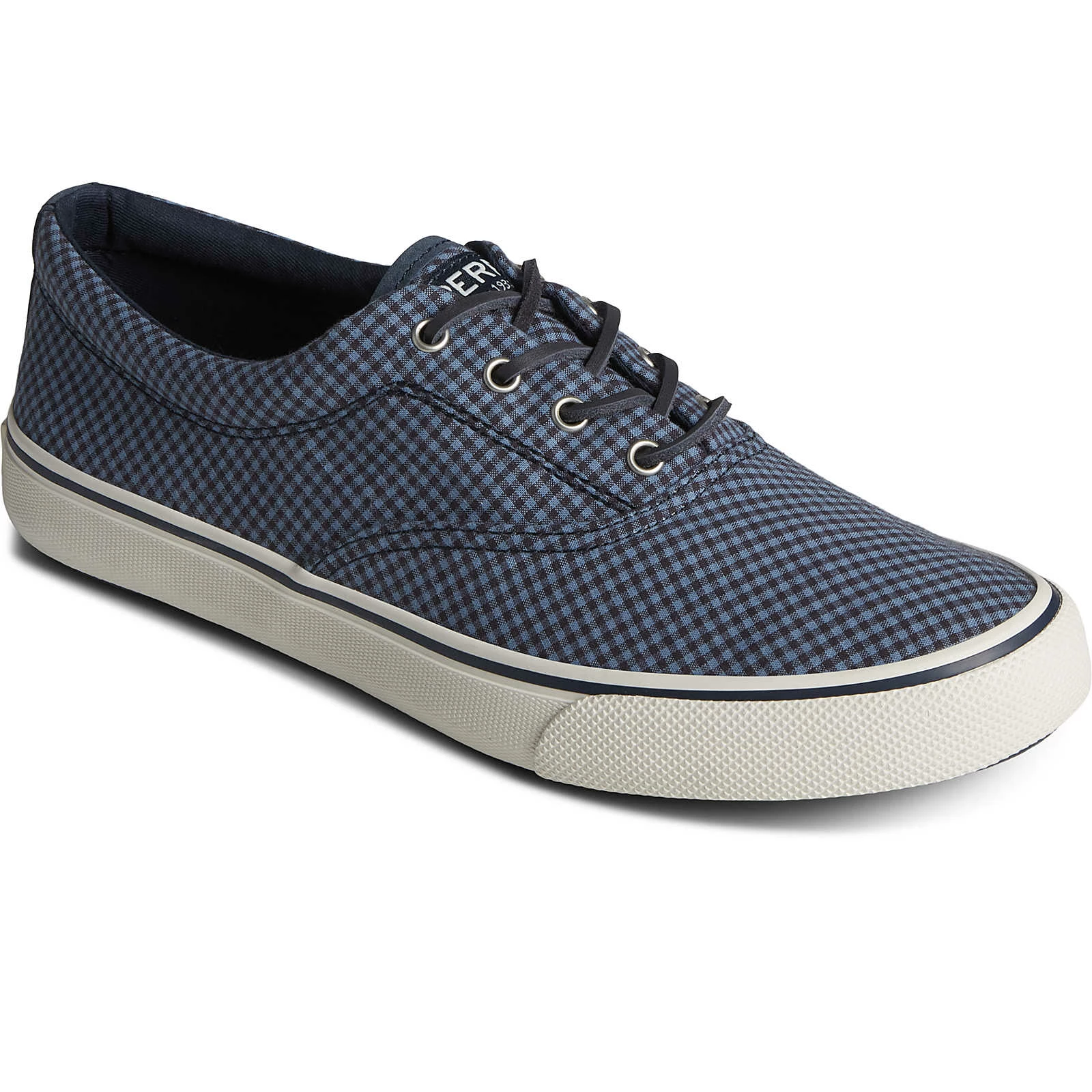 Sperry Top-Sider Men's SeaCycled™ Striper II CVO Gingham Sneaker Blue 4 Sperry Top-Sider Men's SeaCycled™ Striper II CVO Gingham Sneaker Blue - Image 2