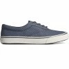 Sperry Top-Sider Men's SeaCycled™ Striper II CVO Gingham Sneaker Blue