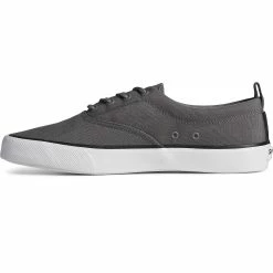 Sperry Top-Sider Men's SeaCycled™ Striper II CVO Canvas Sneaker Grey -Sperry Top-Sider STS25129 180