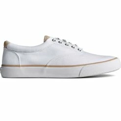 Sperry Top-Sider Men's SeaCycled™ Striper II CVO Twill Sneaker White