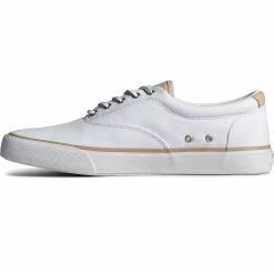 Sperry Top-Sider Men's SeaCycled™ Striper II CVO Twill Sneaker White -Sperry Top-Sider STS25141 180