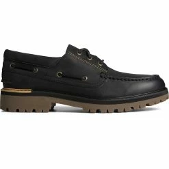 Sperry Top-Sider Men's Authentic Original™ Lug 3-Eye Boat Shoe Black