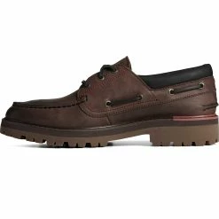 Sperry Top-Sider Men's Authentic Original™ Lug 3-Eye Boat Shoe Brown -Sperry Top-Sider STS25156 180