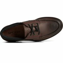 Sperry Top-Sider Men's Authentic Original™ Lug 3-Eye Boat Shoe Brown -Sperry Top-Sider STS25156 TOP