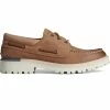 Sperry Top-Sider Men's Authentic Original™ Lug 3-Eye Boat Shoe Tan -Sperry Top-Sider STS25158 000