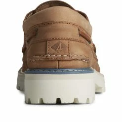Sperry Top-Sider Men's Authentic Original™ Lug 3-Eye Boat Shoe Tan -Sperry Top-Sider STS25158 90