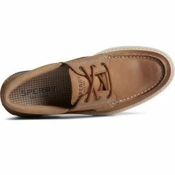 Sperry Top-Sider Men's Authentic Original™ Lug 3-Eye Boat Shoe Tan -Sperry Top-Sider STS25158 TOP