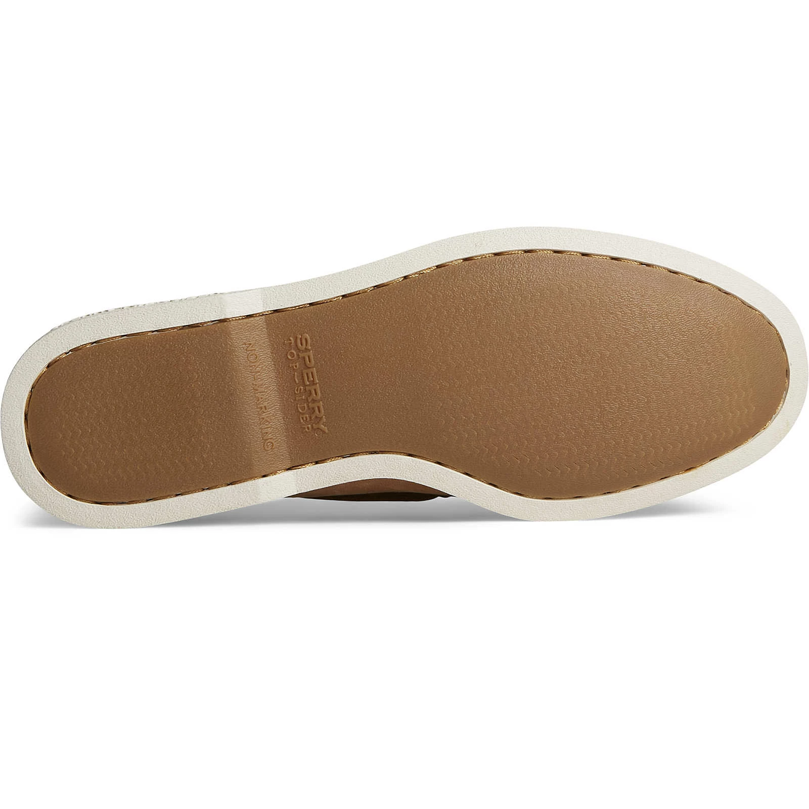 Sperry Top-Sider Men's Authentic Original™ Cross Lace Leather Boat Shoe Tan 8 Sperry Top-Sider Men's Authentic Original™ Cross Lace Leather Boat Shoe Tan - Image 6