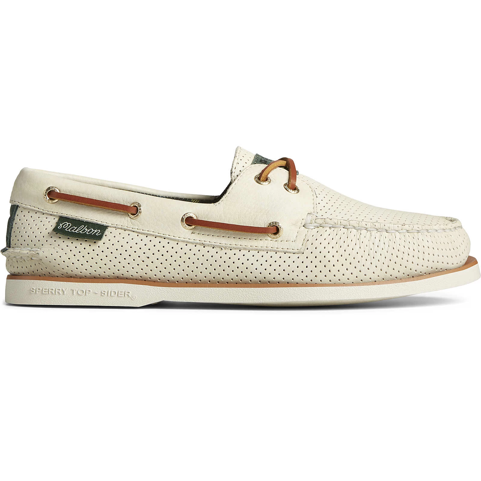 Sperry Top-Sider Men's Sperry X Malbon Authentic Original™ Boat Shoe Ivory 3 Sperry Top-Sider Men's Sperry X Malbon Authentic Original™ Boat Shoe Ivory