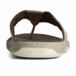 Sperry Top-Sider Men's SeaCycled™ Baitfish Baja Flip Flop Taupe -Sperry Top-Sider STS25229 90