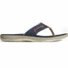 Sperry Top-Sider Men's SeaCycled™ Baitfish Baja Flip Flop Navy -Sperry Top-Sider STS25230 000