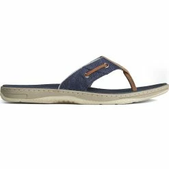 Sperry Top-Sider Men's SeaCycled™ Baitfish Baja Flip Flop Navy
