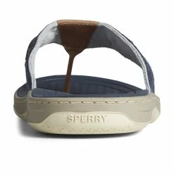 Sperry Top-Sider Men's SeaCycled™ Baitfish Baja Flip Flop Navy -Sperry Top-Sider STS25230 90