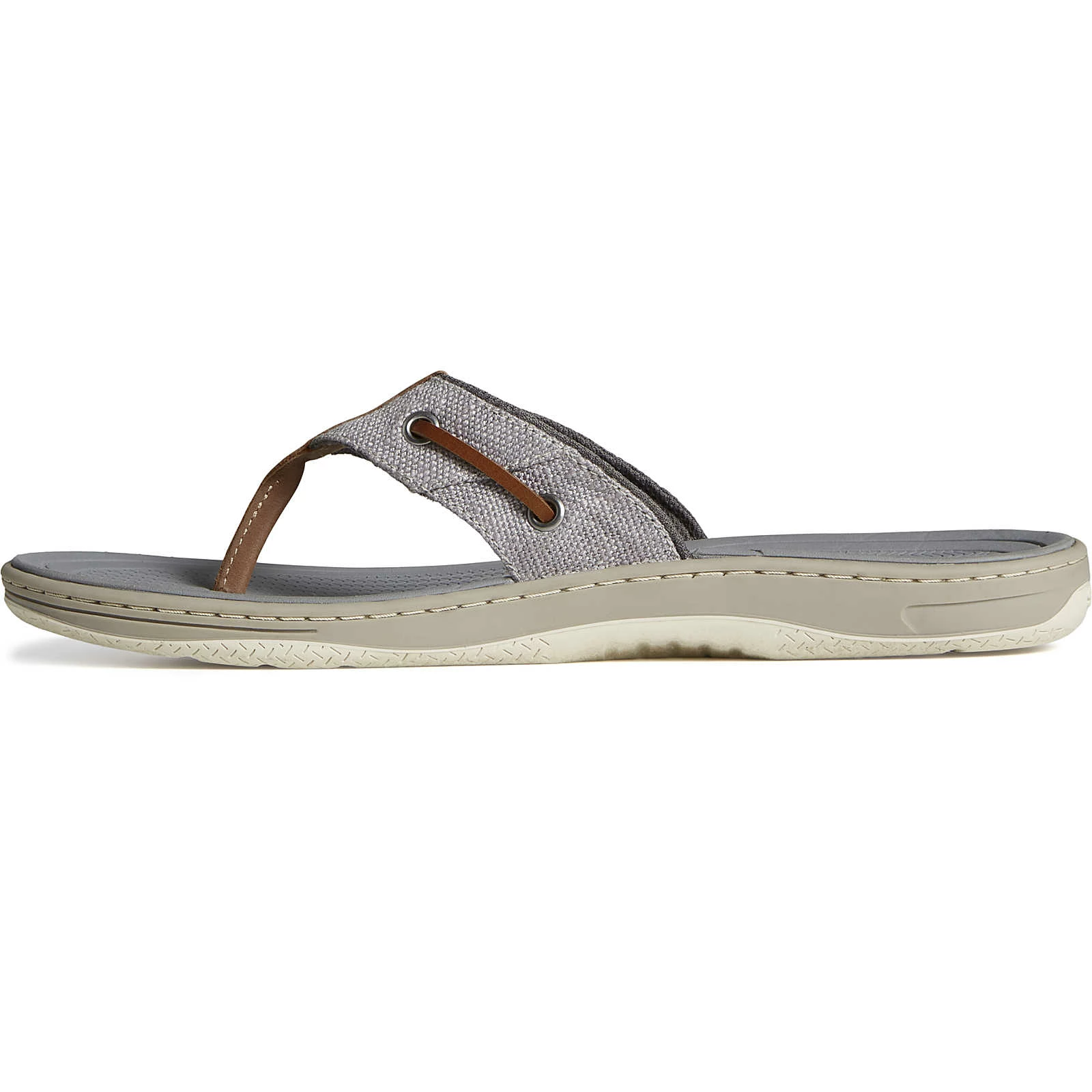 Sperry Top-Sider Men's SeaCycled™ Baitfish Baja Flip Flop Grey 6 Sperry Top-Sider Men's SeaCycled™ Baitfish Baja Flip Flop Grey - Image 4