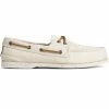 Sperry Top-Sider Men's SeaCycled™ Authentic Original™ Baja Boat Shoe Cream -Sperry Top-Sider STS25256 000