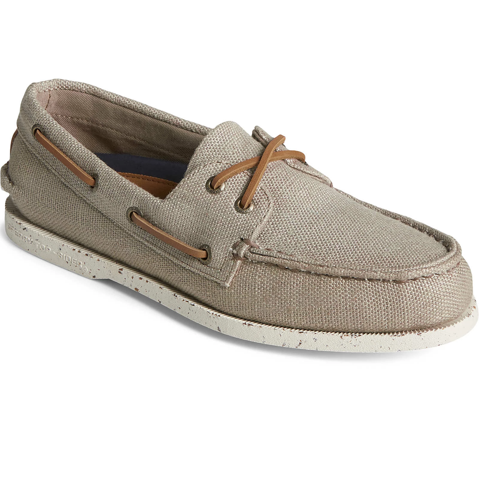 Sperry Top-Sider Men's SeaCycled™ Authentic Original™ Baja Boat Shoe Taupe 4 Sperry Top-Sider Men's SeaCycled™ Authentic Original™ Baja Boat Shoe Taupe - Image 2