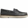 Sperry Top-Sider Men's Authentic Original™ Double Sole Cross Lace Boat Shoe Navy -Sperry Top-Sider STS25284 000