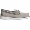 Sperry Top-Sider Men's Authentic Original™ Double Sole Cross Lace Boat Shoe Grey