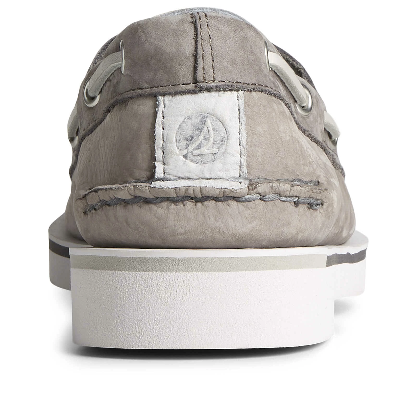 Sperry Top-Sider Men's Authentic Original™ Double Sole Cross Lace Boat Shoe Grey 5 Sperry Top-Sider Men's Authentic Original™ Double Sole Cross Lace Boat Shoe Grey - Image 3