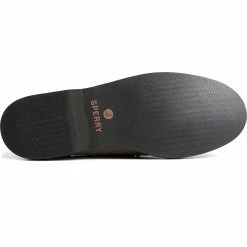 Sperry Top-Sider Men's Authentic Original™ PLUSHWAVE™ Double Sole Tumbled Boat Shoe Olive -Sperry Top-Sider STS25287 OUT