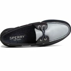 Sperry Top-Sider Men's Authentic Original™ Tumbled Boat Shoe Navy -Sperry Top-Sider STS25293 TOP