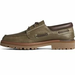 Sperry Top-Sider Men's Authentic Original™ Lug 3-Eye Boat Shoe Olive 11 Sperry Top-Sider Men's Authentic Original™ Lug 3-Eye Boat Shoe Olive -Sperry Top-Sider STS25301 180