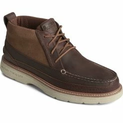 Sperry Top-Sider Men's Authentic Original™ PLUSHWAVE™ Lug Chukka Boot Dark Tan -Sperry Top-Sider STS25309