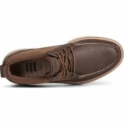 Sperry Top-Sider Men's Authentic Original™ PLUSHWAVE™ Lug Chukka Boot Dark Tan -Sperry Top-Sider STS25309 TOP