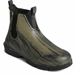 Sperry Top-Sider Men's Float Rain Boot Olive Camo 11 Sperry Top-Sider Men's Float Rain Boot Olive Camo -Sperry Top-Sider STS25357