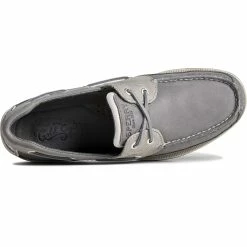 Sperry Top-Sider Men's Gold Cup Mako Boat Shoe Grey -Sperry Top-Sider STS25365 TOP
