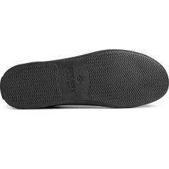 Sperry Top-Sider Men's SeaCycled™ Striper II Textile Sneaker Black -Sperry Top-Sider STS25431 OUT