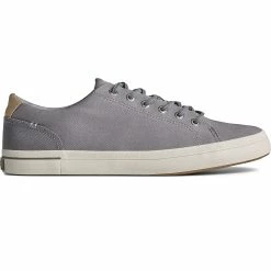 Sperry Top-Sider Men's SeaCycled™ Striper II Textile Sneaker Grey