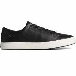 Sperry Top-Sider Men's Striper II Leather Sneaker Black