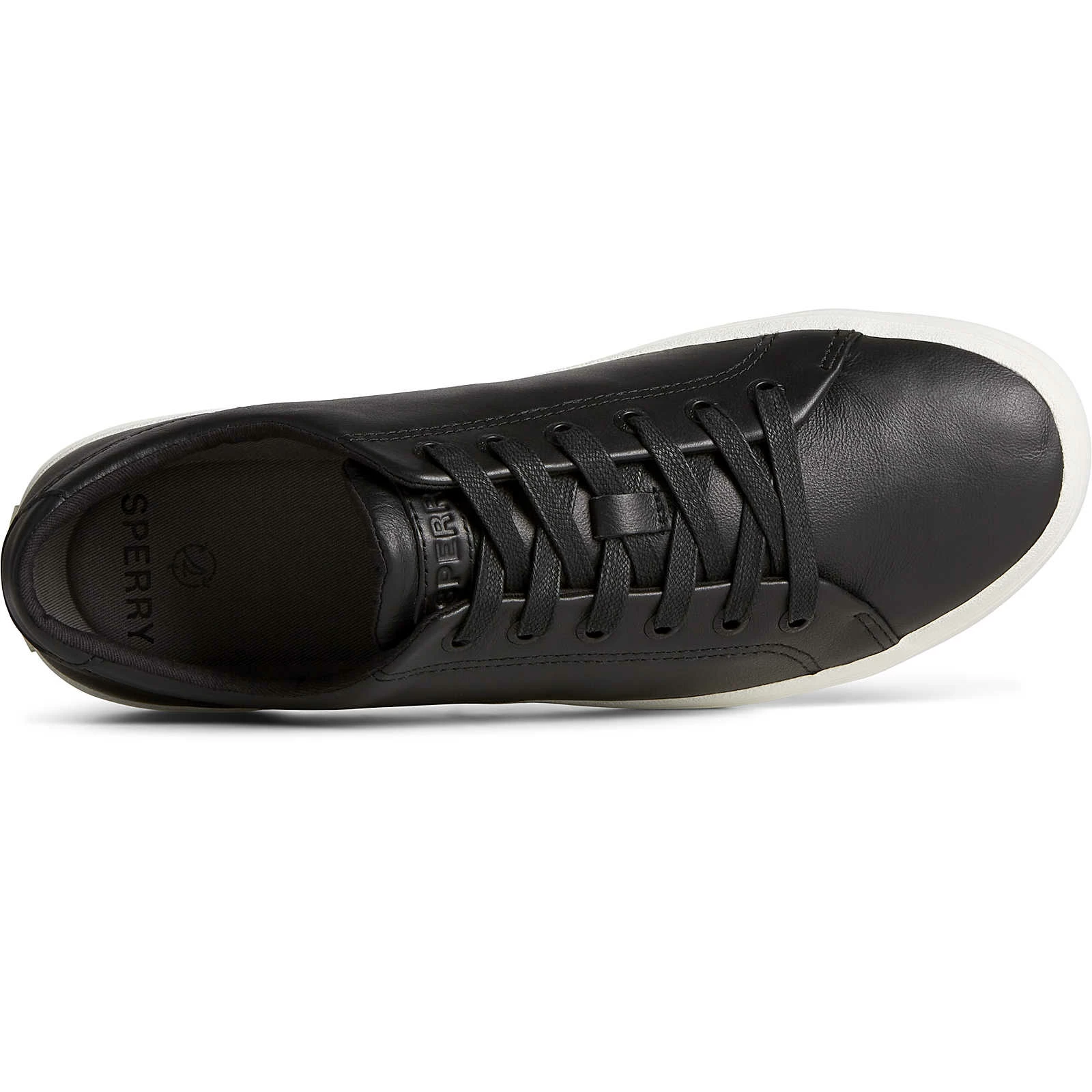 Sperry Top-Sider Men's Striper II Leather Sneaker Black 7 Sperry Top-Sider Men's Striper II Leather Sneaker Black - Image 5