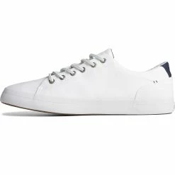 Sperry Top-Sider Men's SeaCycled™ Striper II Textile Sneaker White -Sperry Top-Sider STS25436 180