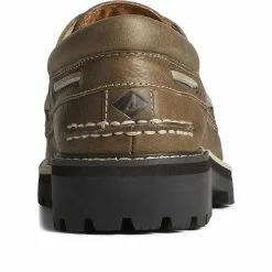 Sperry Top-Sider Men's Authentic Original™ Lug 3-Eye Boat Shoe Taupe -Sperry Top-Sider STS25452 90