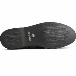 Sperry Top-Sider Men's Authentic Original™ Penny Double Sole Croc Embossed Loafer Black -Sperry Top-Sider STS25453 OUT