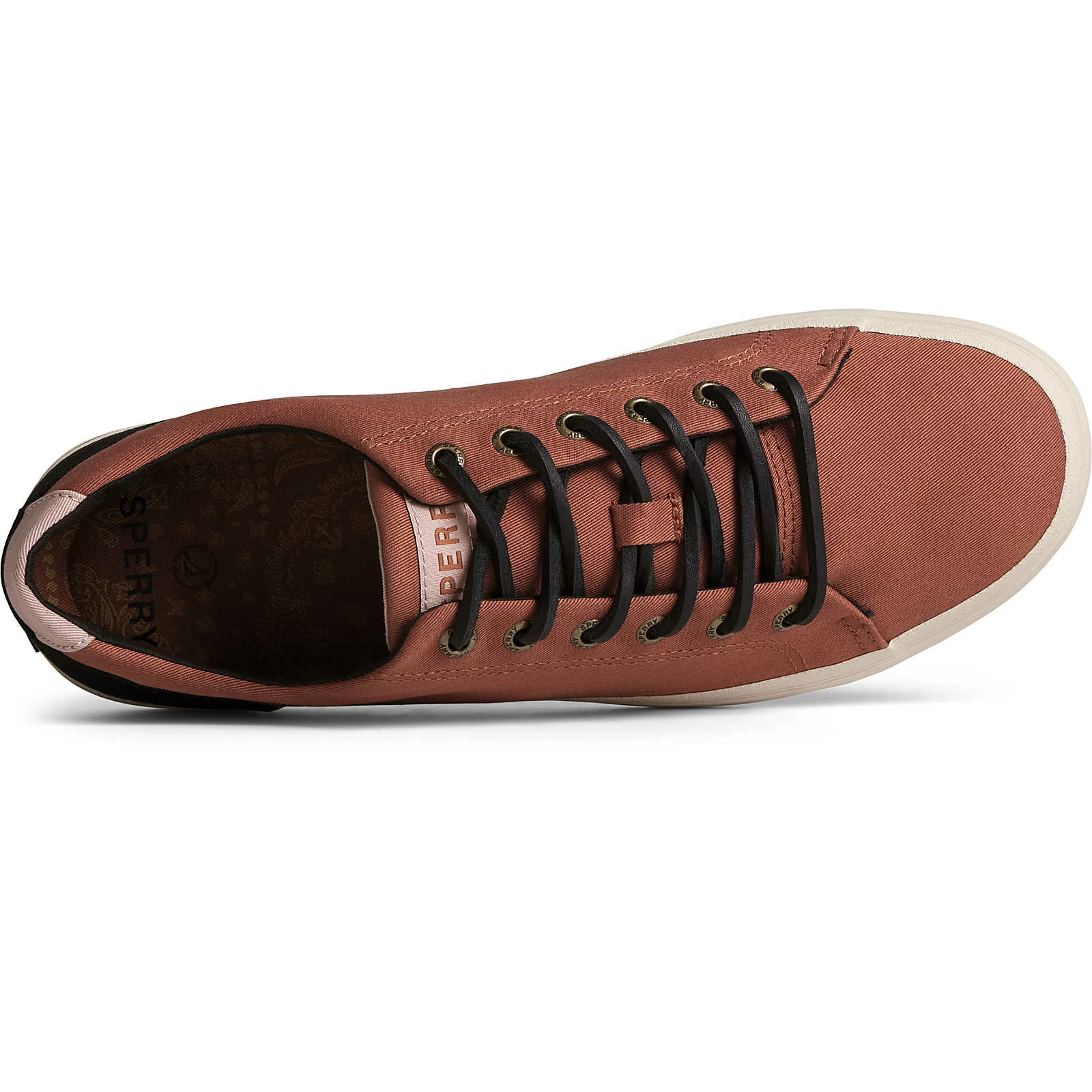 Sperry Top-Sider Men's SeaCycled™ Striper II Textile Sneaker Rust 7 Sperry Top-Sider Men's SeaCycled™ Striper II Textile Sneaker Rust - Image 5